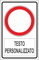 M-ITALY CARTELLO SEGNALETICO - DIVIETO DI TRANSITO CON SPAZIO PERSONALIZZATO - Adesivo Extra Resistente, Pannello in Forex, Pannello In Alluminio (30x42, Alluminio)