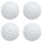 Voarge 4 Stücke Trockner Ball, Waschball für waschmaschine, Kugeln für Flauschigere Wäsche, Wäsche Wiederverwendbare Dryer Balls Waschmaschine Balls (Weiß)