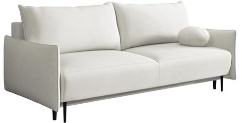 Mirjan24 Sofa Dravolt mit Schlaffunktion, Bequeme DREI Sitzer Schlafsofa mit Bettkasten, Polstersofa, Bettsofa/Couch, Sofagarnitur (Velo 621)