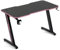 Amstrad DESK120Z-PINK Bureau Informatique ou Gamer avec Finition Rose - Largeur 1m20 - Style Carbone - Porte Casque & gobelet