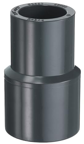 QUARKZMAN Manguito reductor de PVC, 3/4 x 1/2 pulgadas, reductor de tubería, adaptador DWV Duct Reductor para tuberías de alcantarillado, suministro de agua, construcción jardín