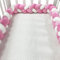 EXZFW Bettschlange Geflochten Babybett Umrandungen Kantenschutz Bettumrandung Knotenkissen Seitenschläferkissen Kinder Kissen Deko flauschig Dekokissen Kinderzimmer Zierkissen,No08,300cm