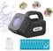 Tragbare Automatischer Seifenblasenmaschine, Seifenblasenpistole Kinder Blasenmaschine 15000+ Blasen pro Minute, Elektrisches Blasenspielzeug Hochzeit Geburtstag Weihnachten Party -Schwarz