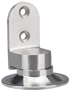 Butée de porte silencieuse en acier inoxydable pour maison - Supports montés au sol - Quincaillerie magnétique - Bumpers - Bas de maison de ferme monté au sol