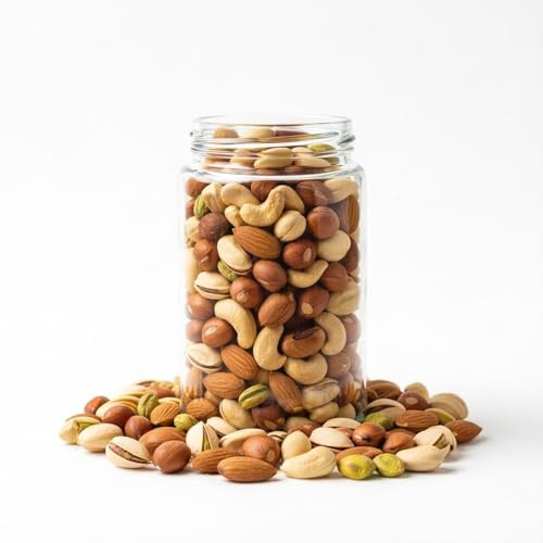 Premium Nussmix – Nussmischung mit Pistazien, Mandeln, Haselnüssen & Cashews – Snack für unterwegs 800 g