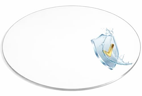 Beautex transparentes Tischset Platzset Tischschutz, abwischbar, mattiert