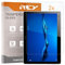 REY 2X Protector de Pantalla para Huawei MEDIAPAD M3 Lite 10.1, Cristal Vidrio Templado Premium, Táblet