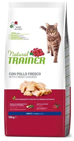 Trainer Natural Cat Adult con Pollo 10 Kg, 10000 Gr