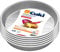 Cuki Vaschette Alluminio - Ultra Forza - 12 Porzioni - Tonde [Ts10G] - 6 Confezioni Da 2 Pezzi - 280 g