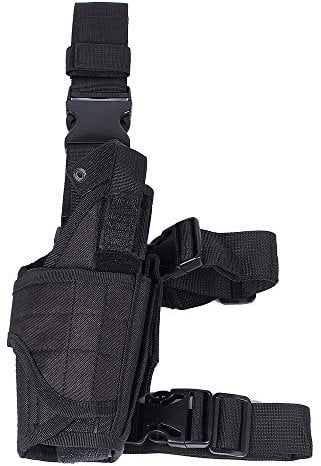 Universal Tactical Leg Holster Handgun Pistol Magzine Pouch Shotgun Bags (Right Leg Holster)