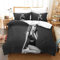 Bettbezug Mit 2 Kissenbezügen Ariana Grande Bettwäsche Mit Reißverschluss Mikrofaser Double Size Bettwäsche Set (Stil 04,220 x 240 cm)