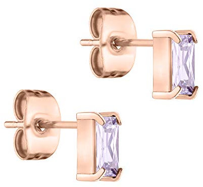 Tamaris Damen Ohrring in Roségold aus Edelstahl TJ-0069-E-05