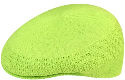 Kangol Tropic 504 Ventair Flat Cap hat Men´s (S (54-55 cm) - Light Green)