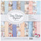 Ideen mit Herz Duo-Design-Papiere | Block mit 20 Blatt Bastelpapier | 25 x 25 cm | 250g/m² | beidseitig bedruckt | Designpapier, Motivpapier | ideal für Scrapbooking, Basteln (Maritim 02)