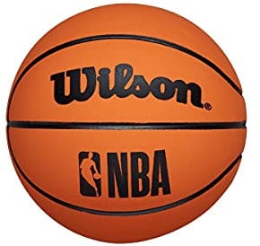 Wilson NBA Dribbler Super Mini Reaction Basketball Ball Tan