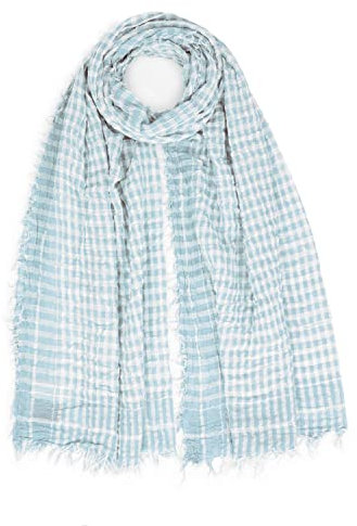 Premium Halstuch Herren, Herrenschal, Hochwertiger Marken Schal, Geschenk für Frauen und Männer, Herbst Tuch:Light Blue