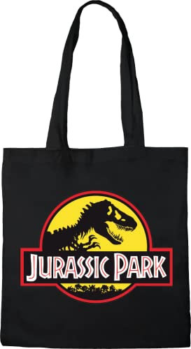 Jurassic Park TOTE BAG T-REX, REFERENCIA: BWJUPAMBB001, BLANCO, 38 x 42 cm