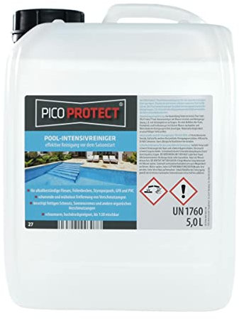 PICO Protect® 27, Pool-Intensivreiniger, 5L, für alle Folienpools, Aufstellpools, Planschbecken, etc.