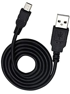 iTechCover USB Cable Charging Cord/Charger Power Lead Wire Compatible with Bontrager Ion 100 R Bike Light/Black / (1m / 3.3ft)