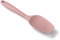 Zeal J220P Silicone Non-Stick Flat Ended, Flexible Spatula Spoon - Rose Pink