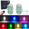 Lumière stroboscopique LED sans Fil Haute luminosité,lumières vol Drone 7 Couleurs,lumières Drone stroboscopiques LED,pour Drone télécommandé,Moto,Voiture,vélo (2 pièces)