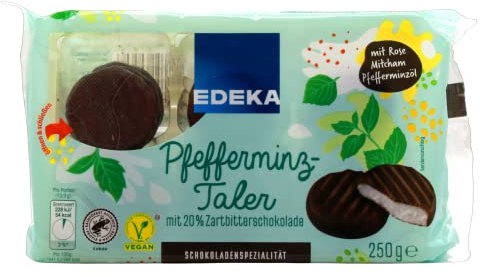 Herzstücke Pfefferminz-Taler mit 20% Zartbitterschokolade, 10er Pack (10 x 250g)