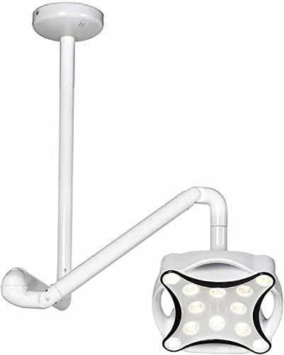 Chirurgische Untersuchungslampe, Decke hängend, 30 W, medizinische zahnmedizinische LED-OP-Leuchte, schattenlose Lampe, geeignet für zahnmedizinische Untersuchungsleuchte in Form e