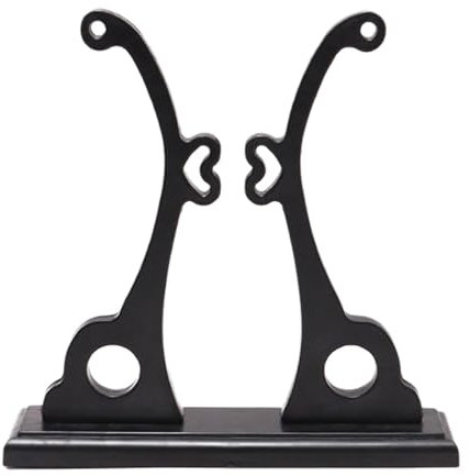 Chinese Fan Decorative Stand | Elegant Fan Rack,Display Base Holder Organizer Rack, Chinese Round Fan Display Base, Folding Fan Rack, Classical Aesthetics