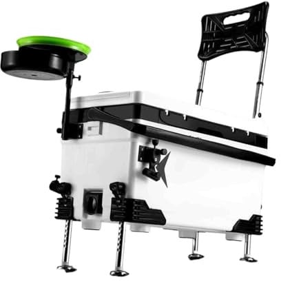CHUNXVLI Angelgerätebox 36L Angelsitz Tackle Box Angelkiste Tackle Box Seatbox Für Alle Arten des Angelns Angelkoffer Angelzubehör