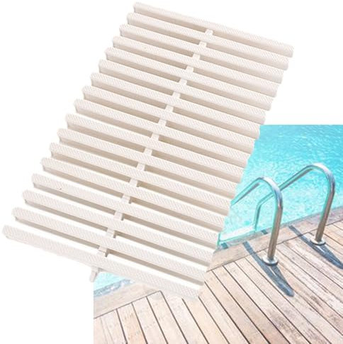 YCOVSFP Griglia di Scarico for Piscina, Griglia di Scarico for Doccia, Griglia di Scarico for Piscina Fuori Terra E Passerella, Balcone, Doccia(30x100CM/10pcs)