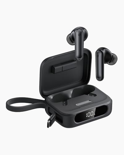 soundcore P41i by Anker, Adaptive Noise Cancelling In-Ear Kopfhörer mit Powerbank (integriertes USB-C Kabel) 192h Spielzeit, Immersiver Sound, Klare KI-Anrufe mit 6 Mikros, IPX5, Bluetooth 5.3
