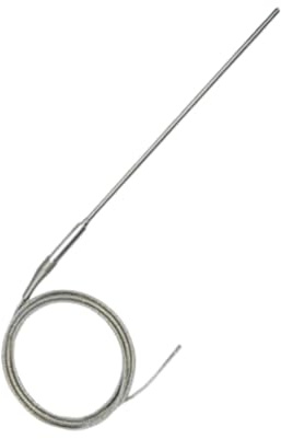 Termocoppia sonda K con cavo in silicone capsula 250mm Diam 3mm cavo 130cm (Rif.Int 8009)