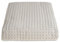 Allure Überwurfdecke, Waffelmuster, 100% Baumwolle, Luxus-Tagesdecke, 175 x 225 cm, Taupe