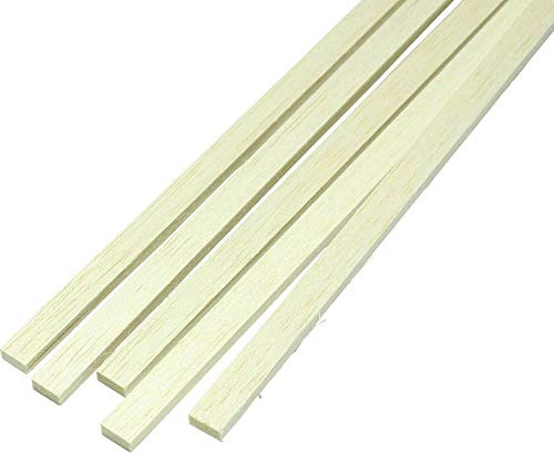 Pichler C9648 Balsa-Stab, 1000 x 20,0 x 5,0 mm, 10 Stück