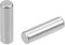 sourcing map 50pcs 4 mm x 12 mm Passstift 304 Edelstahl Regalheringe Stützregale Silberton