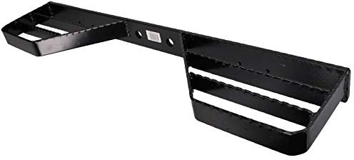 AB Tools Noir Grand attelage Double étape accès camionnette 4x4 arrière Marche.