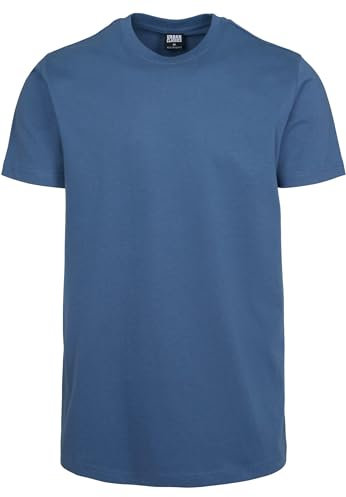 Urban Classics Men's Basic Tee T Shirt, Vintage Blue., XL UK
