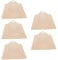 Bolsas de tostadora Reutilizables de 5 Piezas Bolsas de Pan antiadherentes Resistentes al Calor Emparedados Recipiente Calefactor de Pizza en tostadora, Horno de microondas o Parrilla
