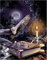 Harry Potter Eule Poster Holz Puzzle 1000 Teile Spielzeug für Erwachsene Dekompressionsspiel Gt211Kp（38X26CM