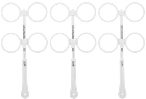 VILLCASE 3pcs Optical Flipper, ±25° ±0. 5° ±100° Adjustable Flips Trial Lens Optical Equipment Optometry Tool for Near Amblyopia Test Phthalmic Tools