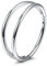 VFUN 20G 6MM Nasenring Piercing 316L Edelstahl Nasenpiercing Segmentring Septum Piercing Nasen Damen Conch Piercing Ring Helix Knropel Ohrring Hinged Clicker Nose Ring Silber