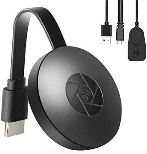 WiFi Display Dongle, Wireless HDMI Adapter, Media Streaming Sticks TV Screen Share Display Receiver für Miracast/DLNA/Airplay/Fürgoogle Chromecast/Android/iOS/Windows/Mac OS/Monitor