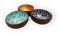 Kinaree Bol en noix de coco avec nacre – Bol décoratif en coquille de noix de coco naturelle – Bol à collation avec une touche tropicale