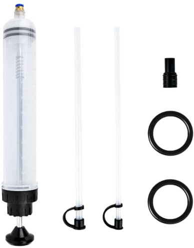 500ml Ölabsaugspritze Absaugpumpe Handpumpe,Ölspritze Ölpumpe Bremsölspritze Auto,Flüssigkeitsabsauger Füllpumpe Absaugpumpe für Bremsflüssigkeit,Getriebeöle,Kühlmittel,Motor,Ölabsauger Umfüllpumpe