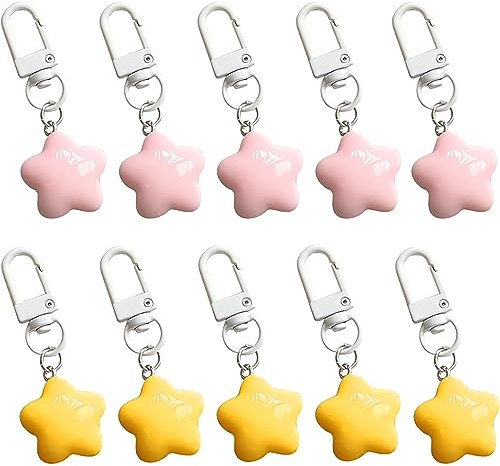 Stern Schlüsselband Auto Schlüsselanhänger Männer Pentagramm Schlüsselanhänger Damen Schlüsselringe Schlüsselring Autoschlüsselanhänger Schlüsselbund Schlüssel Organizer Taschenanhänger Star Keychain