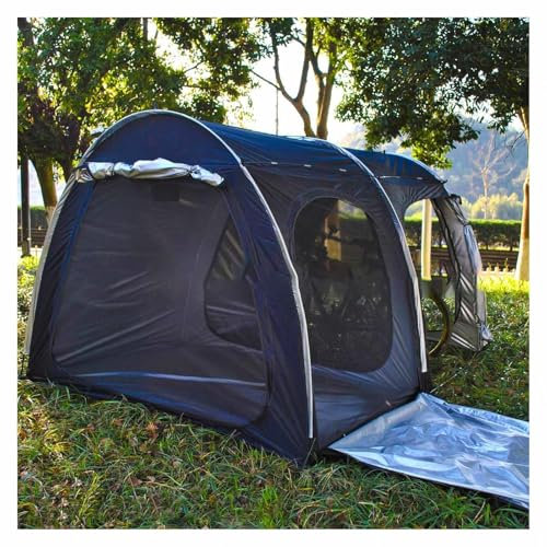 YSMSMZJK Garage Moto per Esterno con Rete di Ventilazione Garage Moto con Tessuto Oxford 210D PU4000 Impermeabile Tettoie per Esterno Garage Moto per Esterno