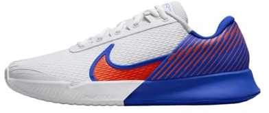 Nike Men's Sneaker Low, White/Hyper Royal/Hyper Crimson, 7.5 UK