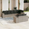 Xichuzi Set de sofás de jardín 8 pzas y Cojines ratán sintético Gris, Conjunto Jardin Exterior, Muebles Jardin Exterior, Mueble Terraza, Set De Jardin Exterior, Juegos De Terraza - 3255159