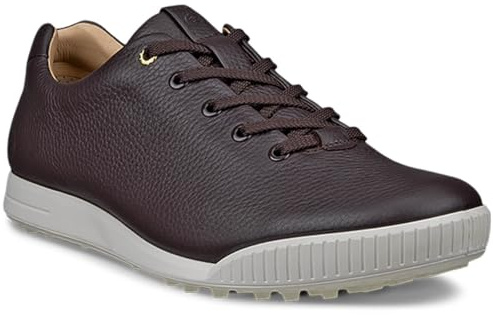 ECCO Mens 2026 Golf Street Retro Hybrid Waterproof Spikeless Golf Shoes