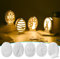 YAOZUP 6 Stück Ostereier Silikonform, Silikonformen Gießformen Ostern, Hase Silikonform Ostereier Silikonform, DIY Ostern Silikonformen Gießformen für Ostergeschenke, Ostern Dekoration